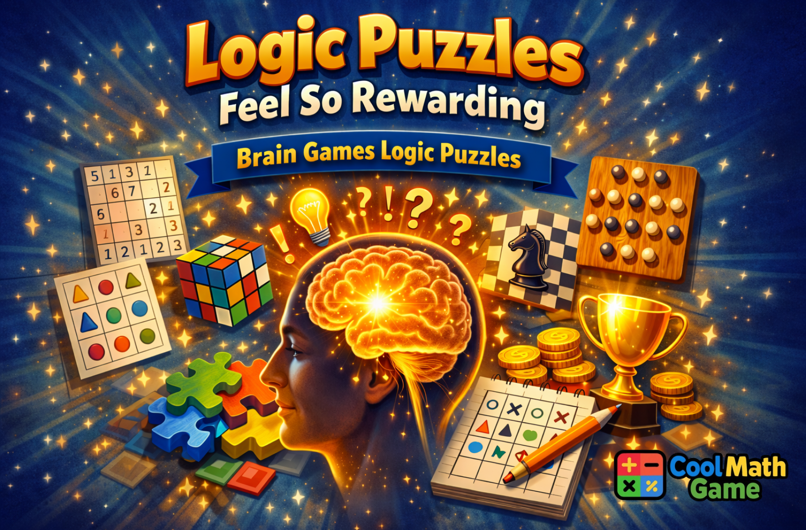 Brain Game Logic Puzzles,Why Logic Puzzles Feel So Rewarding