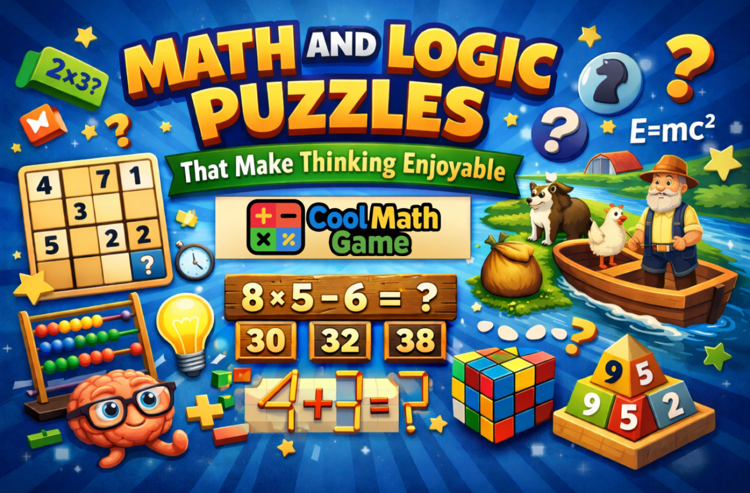 Perplexors Logic Puzzles for Clear, Structured Thinking - Cool Math Game – Engaging Math Games ...